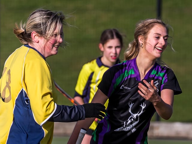 Danby's Heidi Price scoring her first goal, Danby's second, in the win against Norton 2nds
Photo by Brian Murfield