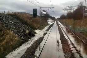Those travelling on trains between Preston and Lancaster could face delays today due to flooding on the railway, which has caused faults with signalling equipment
