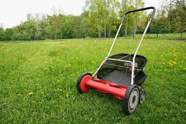 Push mower's are perfect for smaller gardens and for people who want to keep on top of the lawn every day by taking a little walk up and down. And, of course, these require no power or fuel except you and your morning Weetabix! They are surprisingly easy to push, too. Have a go!