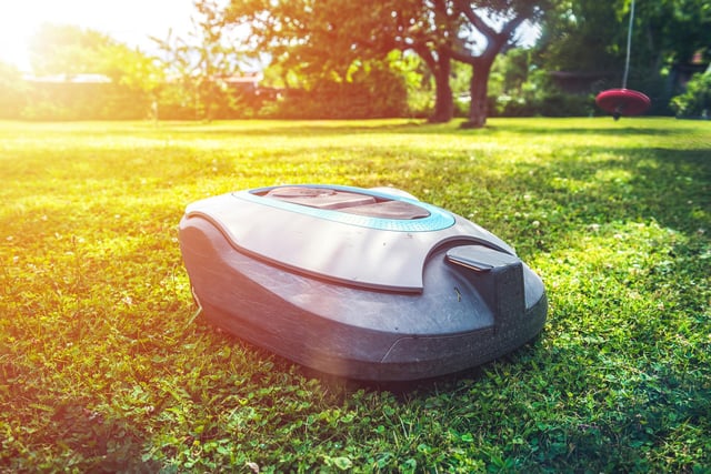 Robot mowers will keep your grass cut permanently without you having to lift a finger. They scan for grass surfaces and cut it themselves and with a range of security features from pin codes to GPS recovery you can be reassured that whilst expensive, theft of them from your garden is very rare.