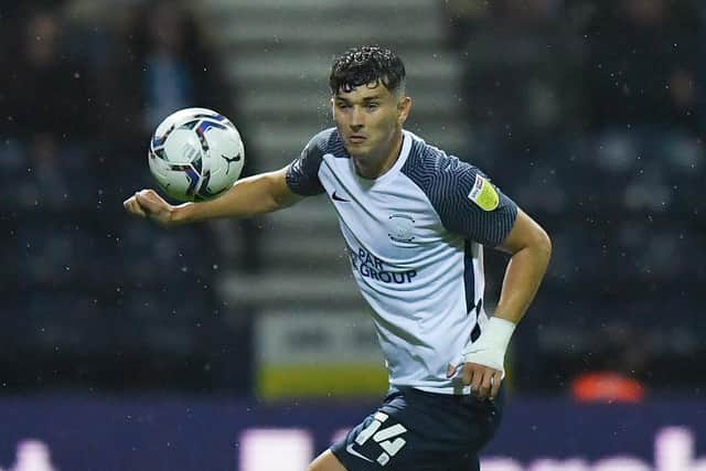 Preston North End defender Jordan Storey is on loan at Sheffield Wednesday until the end of the season