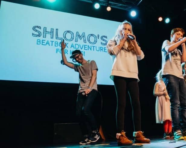 Shlomo's Beatbox Adventure for Kids is at The Dukes Lancaster on February 26.