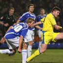 Neil Mellor scores Preston North End's winner against Peterborough in January 2010