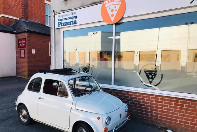 Just Eat blamed a 'technical issue' for drivers failing to turn up at Ed's Pizza in Preston Road, Leyland and said it is still investigating what happened. Pic: Ed's Pizza