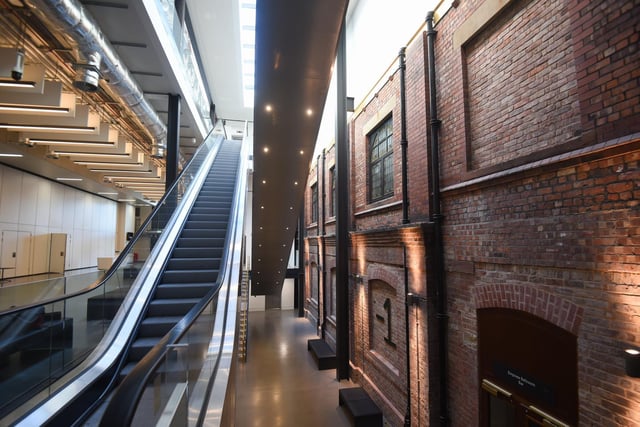 The mix of contemporary and Victorian styles give the new complex a fresh but traditional feel.