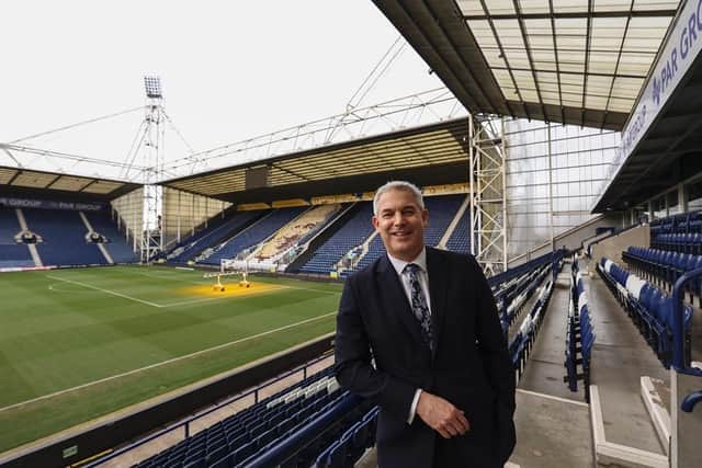 Steve Barclay, Minister for the Cabinet Office of the UK, on his visit to Preston North End Community and Education Trust
