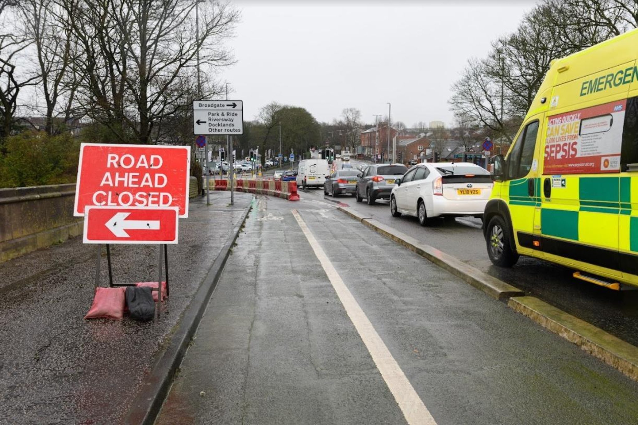 Strand-ed! Drivers who got stuck in Preston's latest roadworks bottleneck