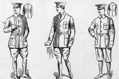 The 'official' uniform patterns for VTC units.