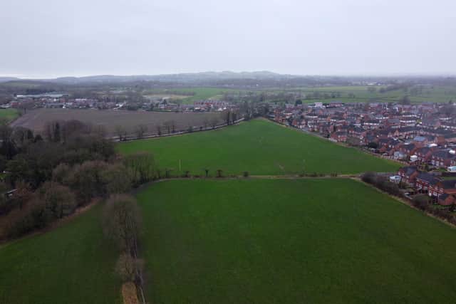 Land bounded by Blainscough Lane, Manor Way and Grange Drive in Coppull where permission has now been granted for 123 new homes - nearly a year after they the proposal was rejected by Chorley Council (image: Kelvin Stuttard)