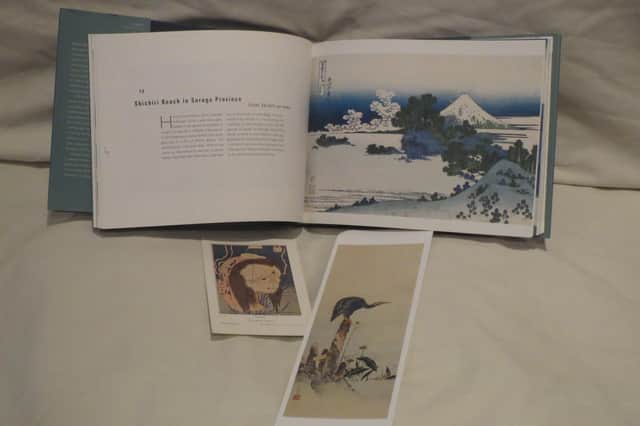 Hokusai art books start at around ten pounds