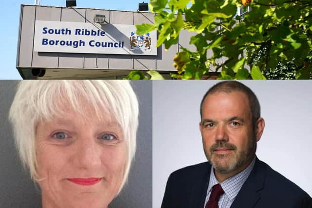 Former South Ribble Borough Council chief executive Heather McManus brought claims of unfair and wrongful dismissal against the authority and a whistleblowing claim against council leader Paul Foster (pictured) and his deputy, Mick Titherington