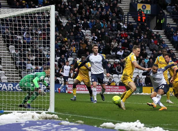Cameron Archie pulls a goal back for PNE, but it was too little too late against Reading