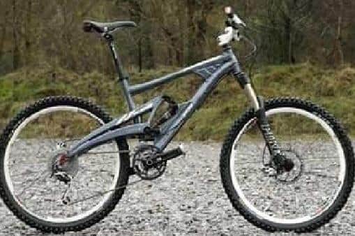 A pedal bike was also stolen by the offenders. (Credit: Lancashire Police)