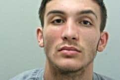 Reece Waring was jailed for four years after he lured a taxi driver to Blackburn before robbing him at knifepoint (Credit: Lancashire Police)