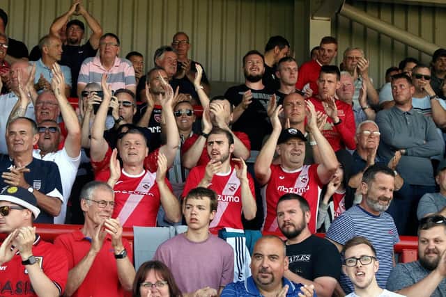 Morecambe's new manager inherits a team with an average attendance approaching 4,200 this season