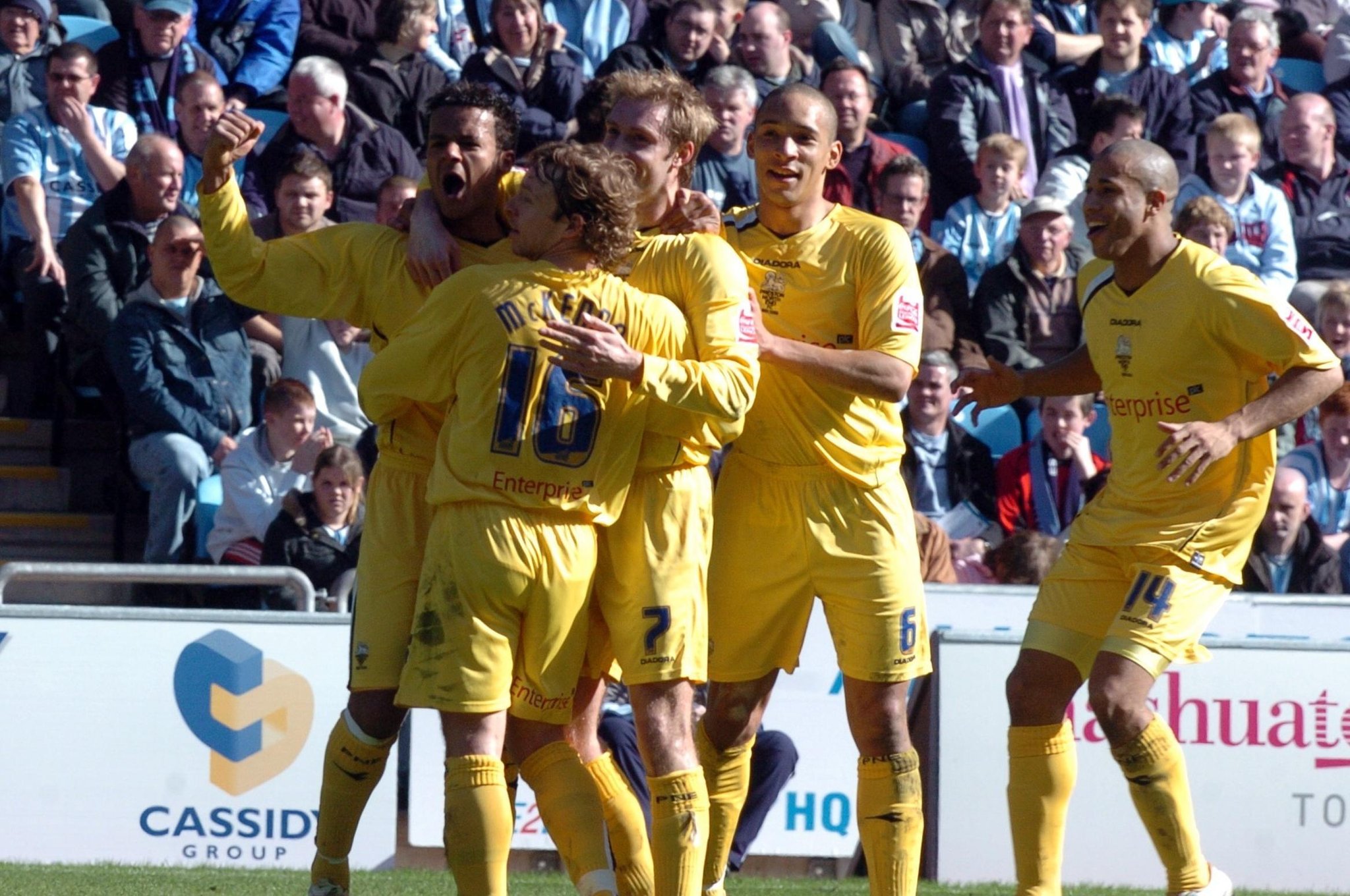 Memory match: Simon Whaley was Preston North End’s matchwinner at Coventry in play-off push