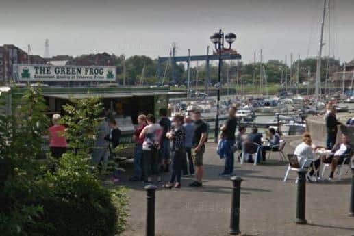 The Green Frog in Mariners Way, Preston. Image from Google.