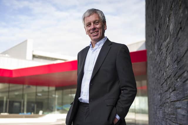 John Cater, the Vice-Chancellor of Edge Hill University which made the top 250.