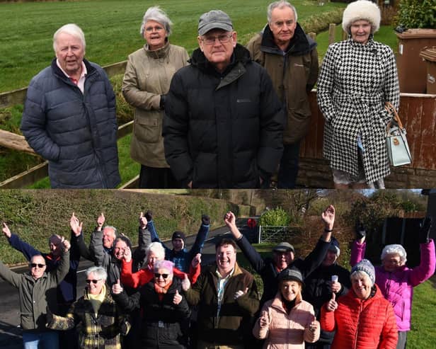 Residents of Eccleston (top) have lost their fight against an 80-home development off Tincklers Lane, but people living in Whittle are celebrating after an application for 250 homes off Town Lane was rejected