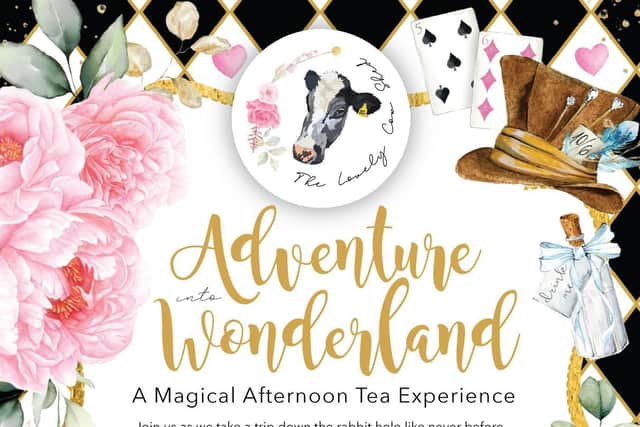 Part of the poster for Adventure into Wonderland
