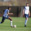 Matthew Olosunde in action for PNE reserves. Credit: PNE/Ian Robinson.