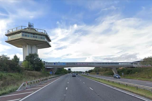 Large sections of the M6 are to be closed for 13 nights near Lancaster for £1.5m resurfacing works. (Credit: Google)