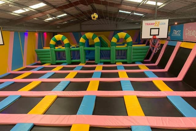 Tramp2Lean, also known as Bounce and Fun Play Centre, has shut permanently after it reached the end of its lease at Moss Side Industrial Estate. Pic: Tramp2lean
