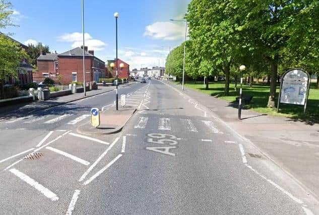 The incident happened at the crossing on New Hall Lane