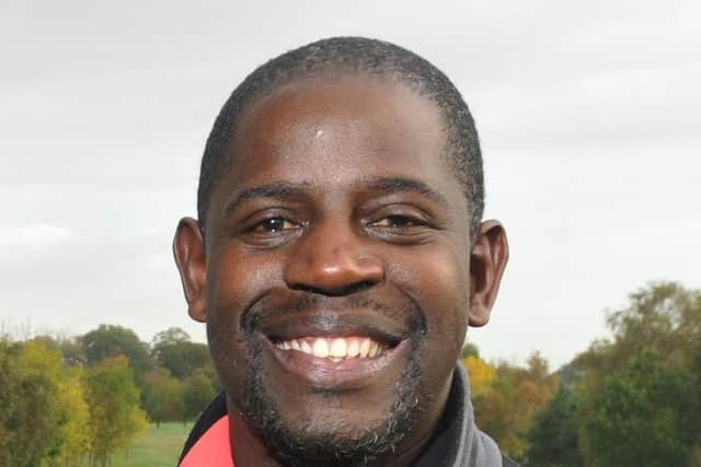 Lenny Johnrose pictured in 2018 at a golf day held for his charity