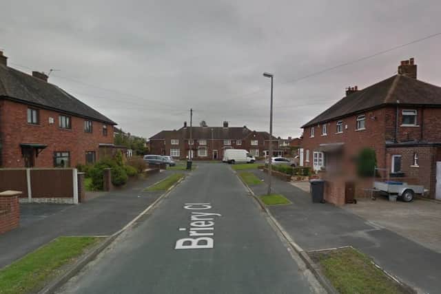 Police were called to a report a vehicle had been damaged in Briery Close on Sunday, April 4. (Credit: Google)