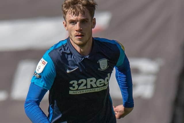 Liam Lindsay played at the heart of Preston’s defence in the victory at Swansea