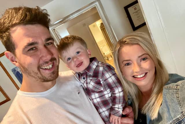 Andy, Danielle and Arlo
