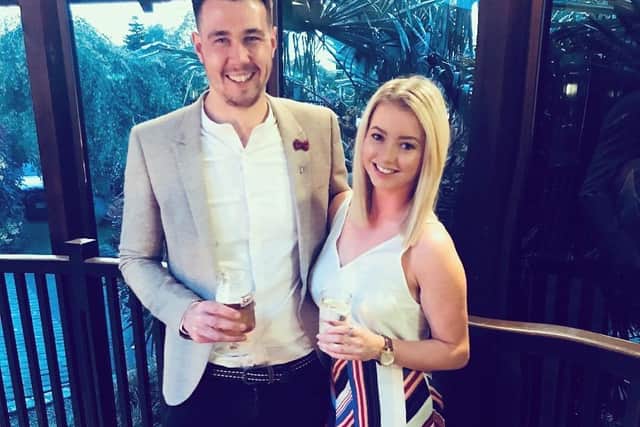 Andy and Danielle were due to marry in August following the postponement of their wedding last year due to the pandemic