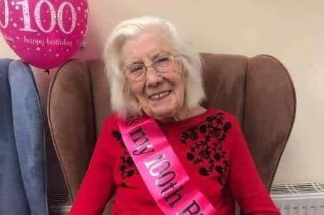 Rosena Garner was able to enjoy her birthday celebrations at Brookside Care Home in Bamber Bridge on April 4