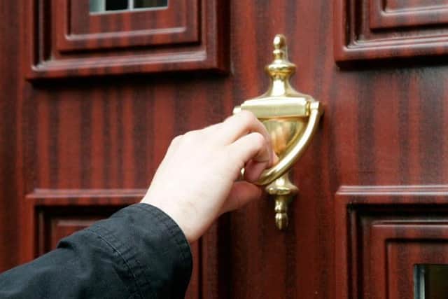 Trading Standards encourage residents to always say no to doorstep callers