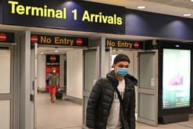 Manchester Airport arrivals