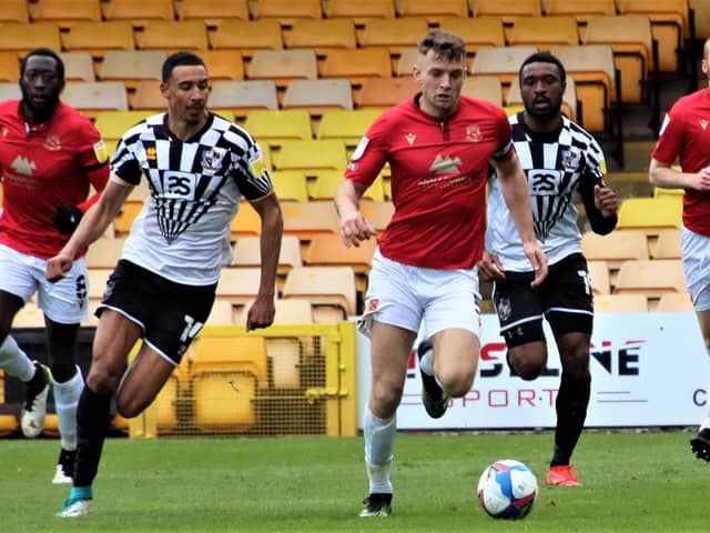 Morecambe lost at Port Vale on Saturday