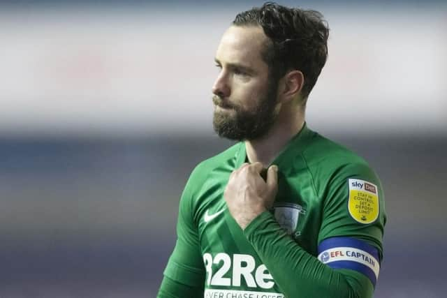 Preston North End left-back Greg Cunningham