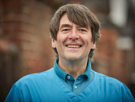 Dr Cliver Barker, photographed by Mark Waugh.