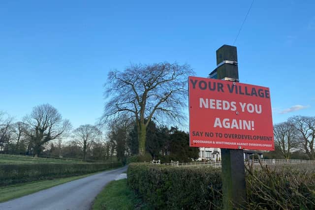Goosnargh residents are being called to action in the face of "an onslaught" of proposed housing developments