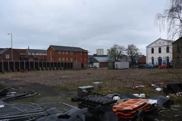 The site of the old brewery in Pole Street, Preston.