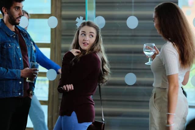 Actor Niamh stars in BBC Three's 'The Break' as partially sighted student May