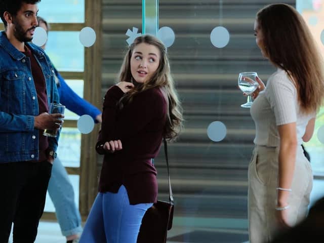 Actor Niamh stars in BBC Three's 'The Break' as partially sighted student May