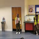 Volunteers preparing to hand out free Iftar meals at UCLan on Thursday (April 15).