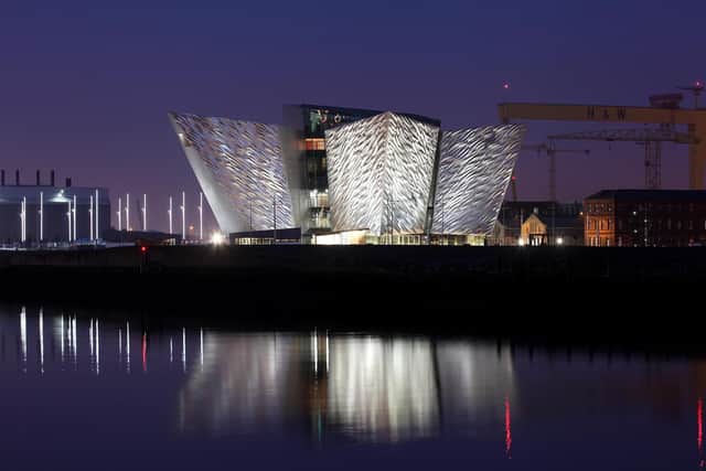 The spectacular Titanic Quarter in Belfast which was worked on by The Paul Hogarth Company
