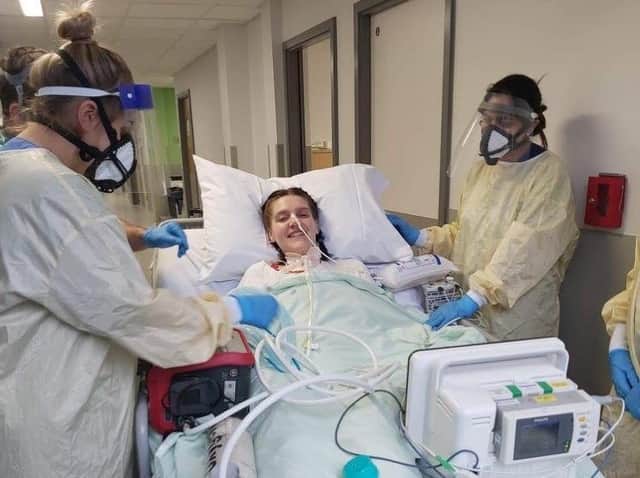 Jess Cook at Royal Preston Hospital