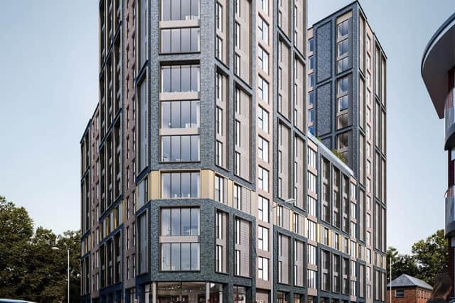 The new apartments in Pole Street are to be known as The Exchange. Work has now begun.