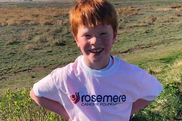 Wiliam Coward completed his half marathon in two stages