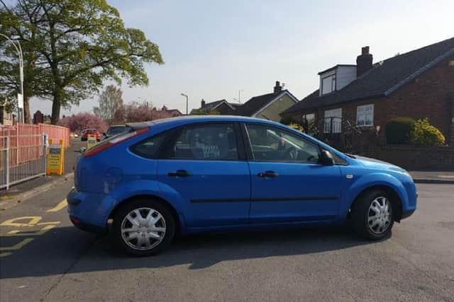 Police seized the car this morning (Tuesday, April 20) after a 35-year-old woman was caught driving without a licence or insurance whilst dropping her children off at Gillibrand Primary School in Grosvenor Road, Chorley