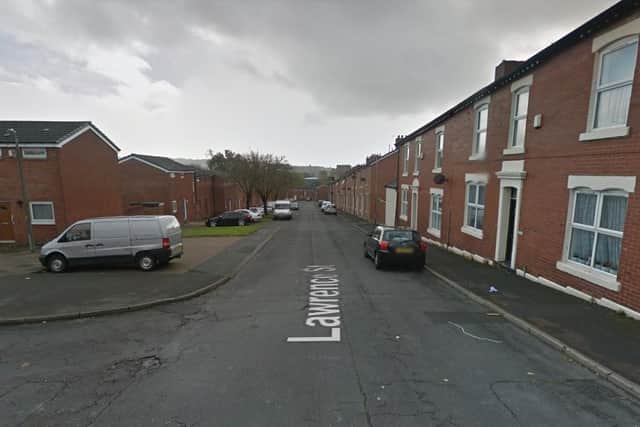 Police were called to reports of an assault in Lawrence Street. (Credit: Google)